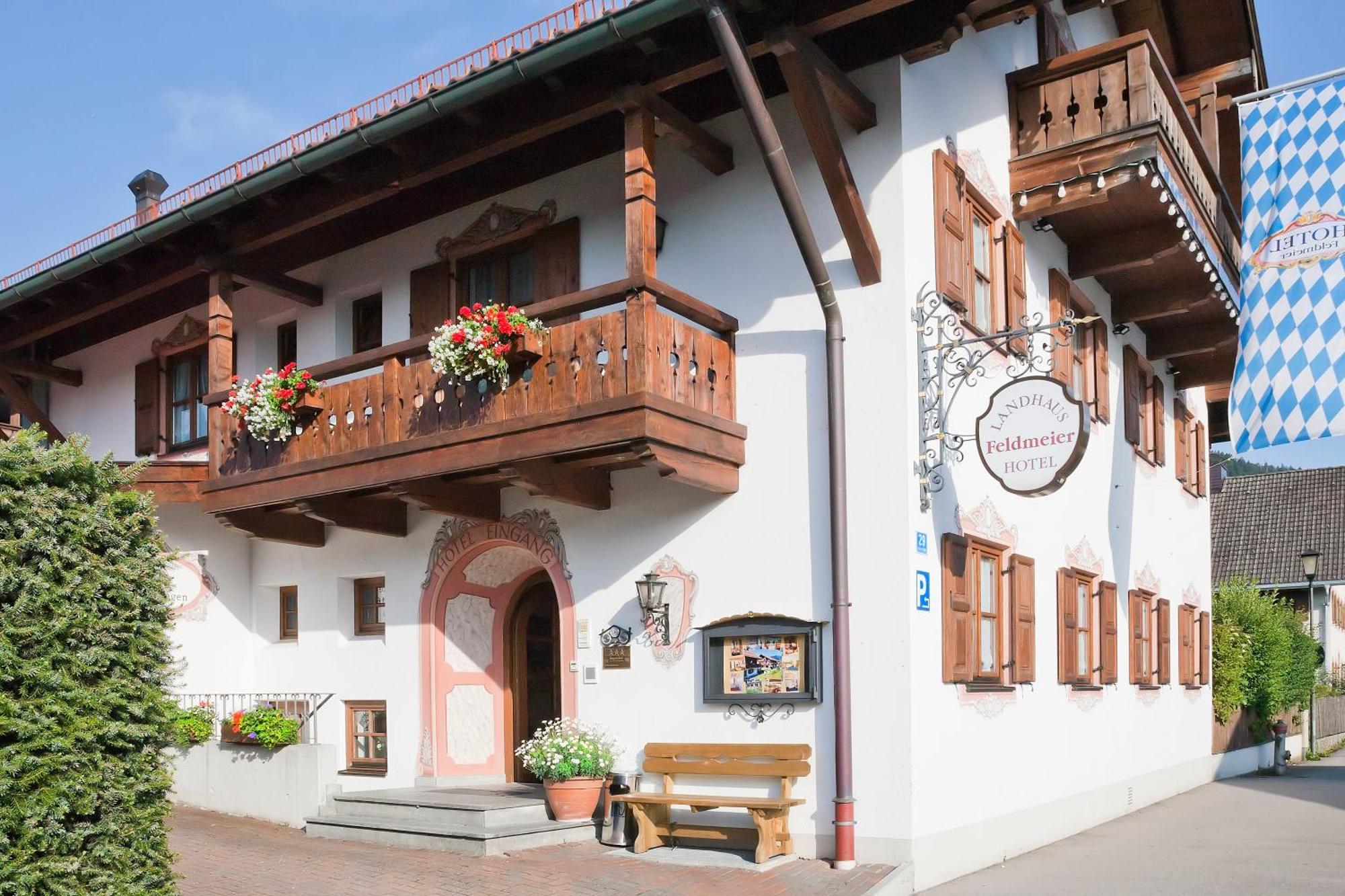 Hotel Landhaus Feldmeier ***S Oberammergau Exterior foto
